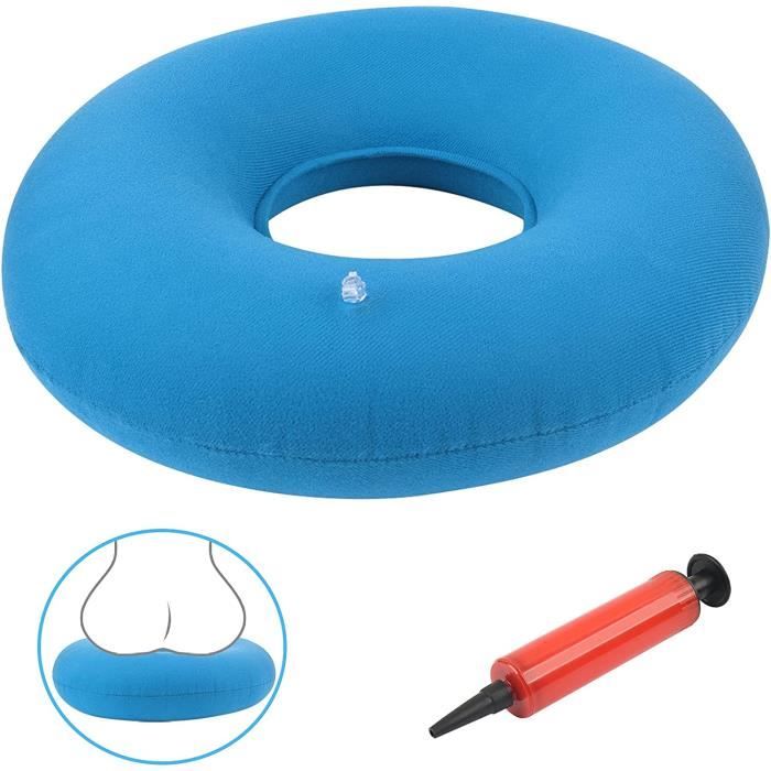 Coussin Gonflable Orthopédique Pour Siège - Confort Dos Et Coccyx - Pour Bureau, Voiture Ou Fauteuil Roulant - Léger Et Portable - 5