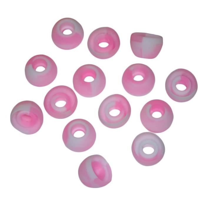 Lot De 7 Paires D'embouts D'écouteurs En Silicone (14 Pièces) - Taille S, M, L - Compatible Plupart Marques