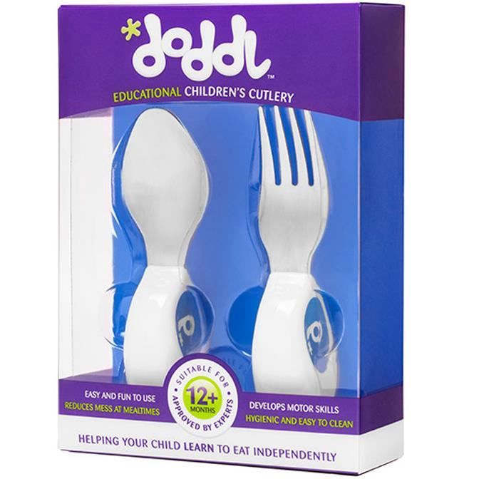 Cuill/ère et Fourchette pour b/éb/é,Multicolores sa Cuill/ère b/éb/é Fourchette b/éb/é Ensemble de couverts pour encourager votre b/éb/é /à manger de mani/ère ind/épendante