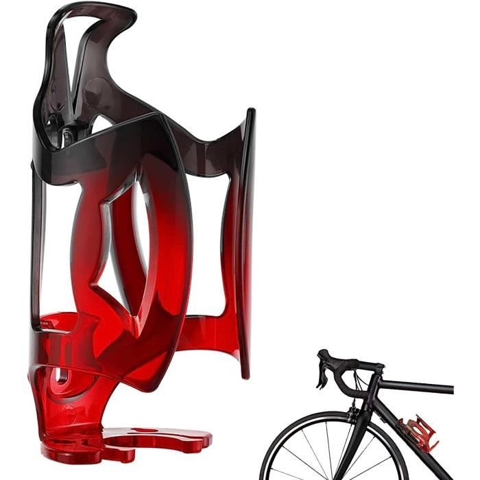 Porte-Bouteille Vélo Rotatif 360° - Compatible VTT, Poussette, Fauteuil Roulant - Noir