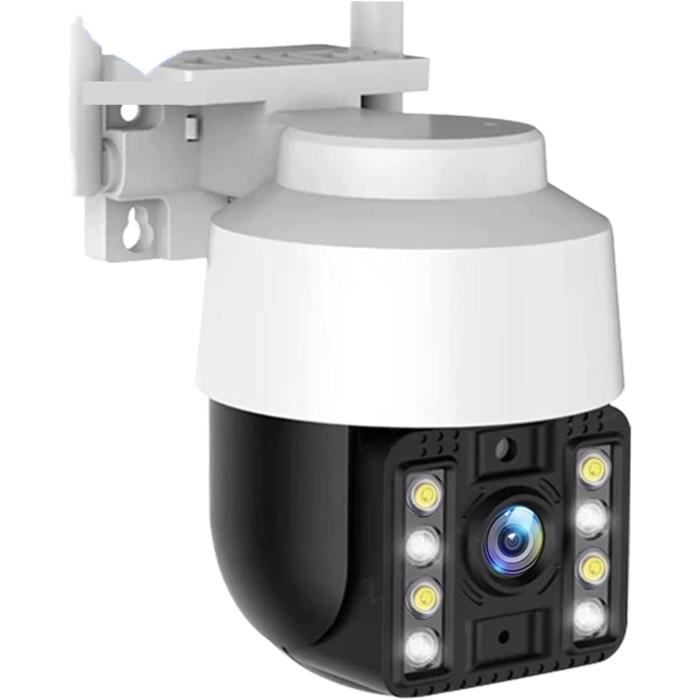 Lot de 2 CAMERA DE SURVEILLANCE CTRONICS sans fils Extérieur Solaire 360°PTZ Caméra sur Batterie 2K Vision Nocturne PIR Détection - Bricolage