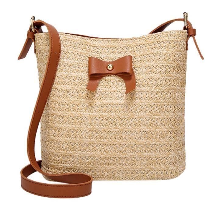 Sac Seau Pour Femme En Cuir PU - Avec Petite Pochette - Bandoulière Réglable - Idéal Quotidien Et Cadeau