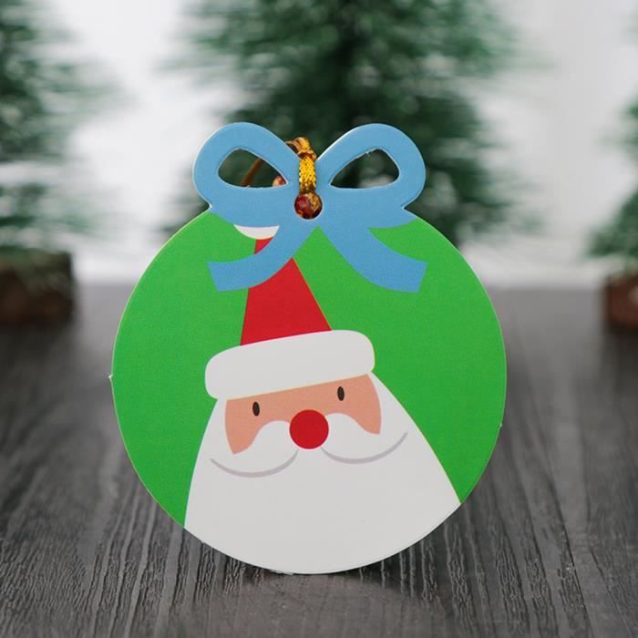 Lot De Carte De Voeux Noel Etiquette De Noel Decoration Sapin De Noel Decorations En Sapin De Noel Pendentif 02 Cdiscount Maison