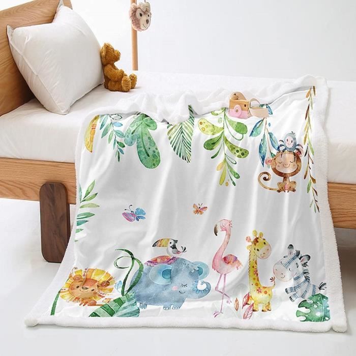 TAPISSERIE BRODEE,2-95x73--couverture de dessin animé imprimé en 3D