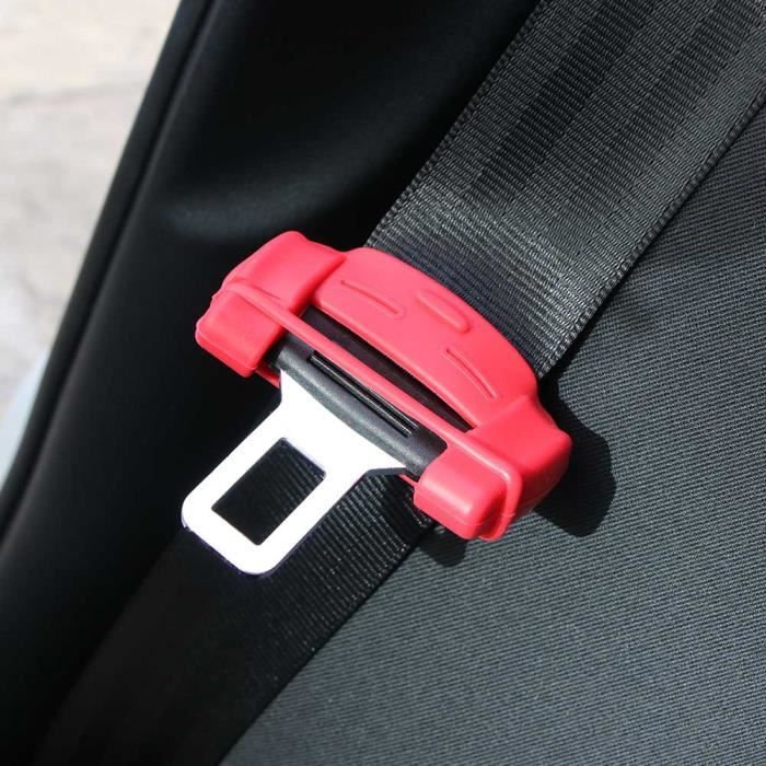 Protecteur de boucle de ceinture de sécurité pour voiture, 2 pièces,  anti-rayures, intérieur, accessoires de