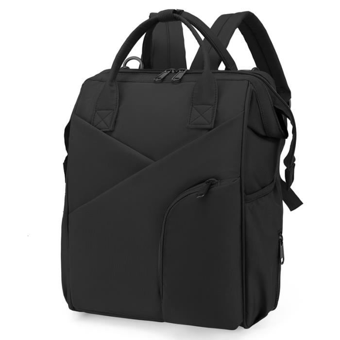 Noir sac a langer de bonne qualite pour maman Sac a dos a langer pour poussette de bebe Sac de voyage pou Cdiscount Puericulture Eveil bebe