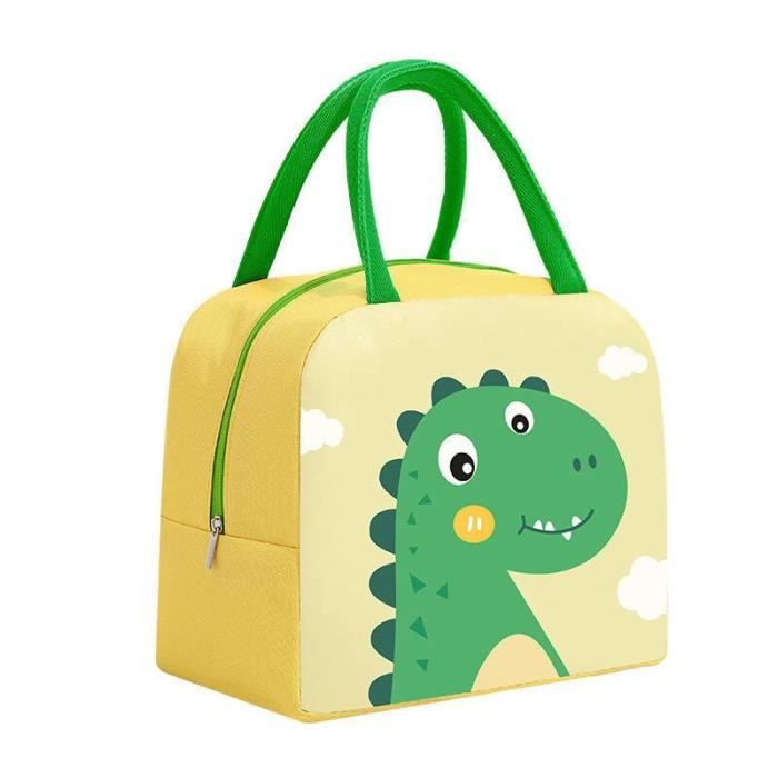 Sac à Lunch Isotherme Pliable – Boîte à Bento Portable – Pique-nique, Rangement Alimentaire – Motif Feuille