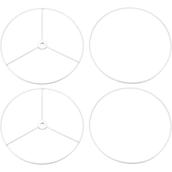 Support Harpe Pour Abat-Jour - Cadre Doré En Fer Pour Lampe De Table Ou Lampadaire - Pièce De Rechange Décorative