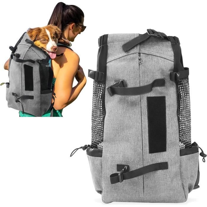 Sac de transport respirant en bambou pour chat