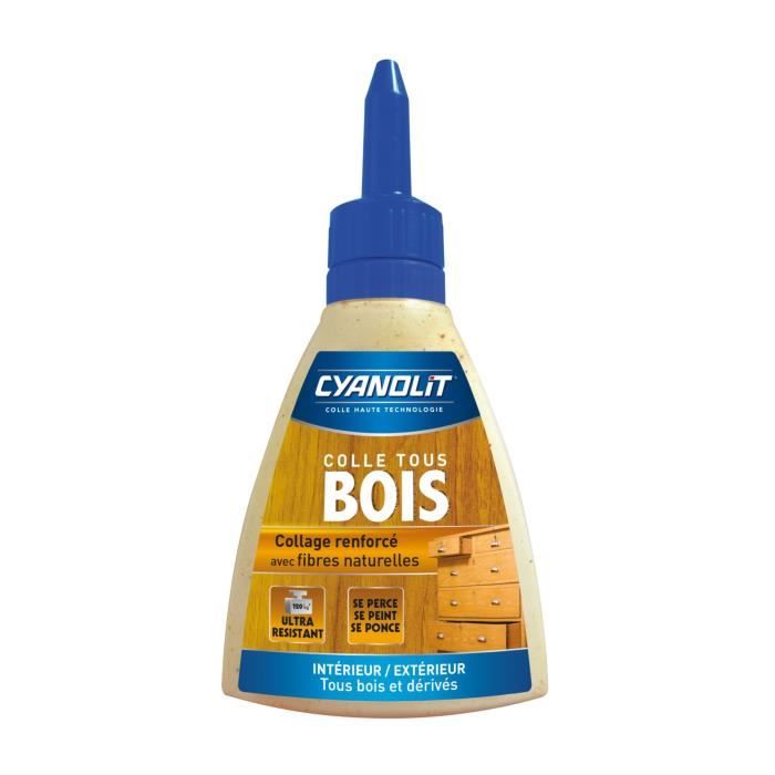 Cyanolit Colle à bois bois et dérivés 500g collage renforcé Marron - vue 1