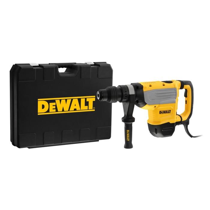 Marteau perforateur SDS Max DeWALT D25733K 13 3J avec coffret et jaune