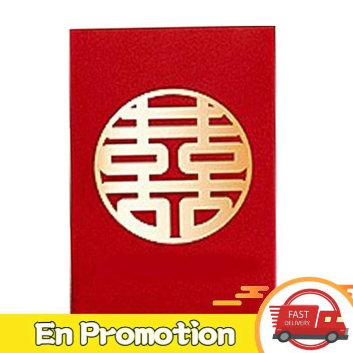 Enveloppes Rouges - Créatif - 6 Pièces - Mariage Chinois - Porte ...