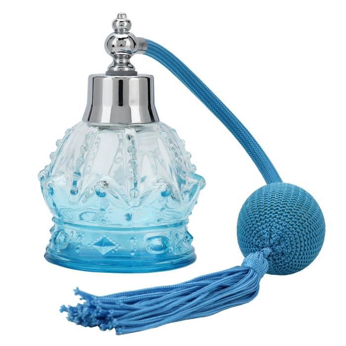 Flacon Vide Parfum Vintage Verre Vaporisateur Rechargeable - Pratique Pour Voyage Et Quotidien