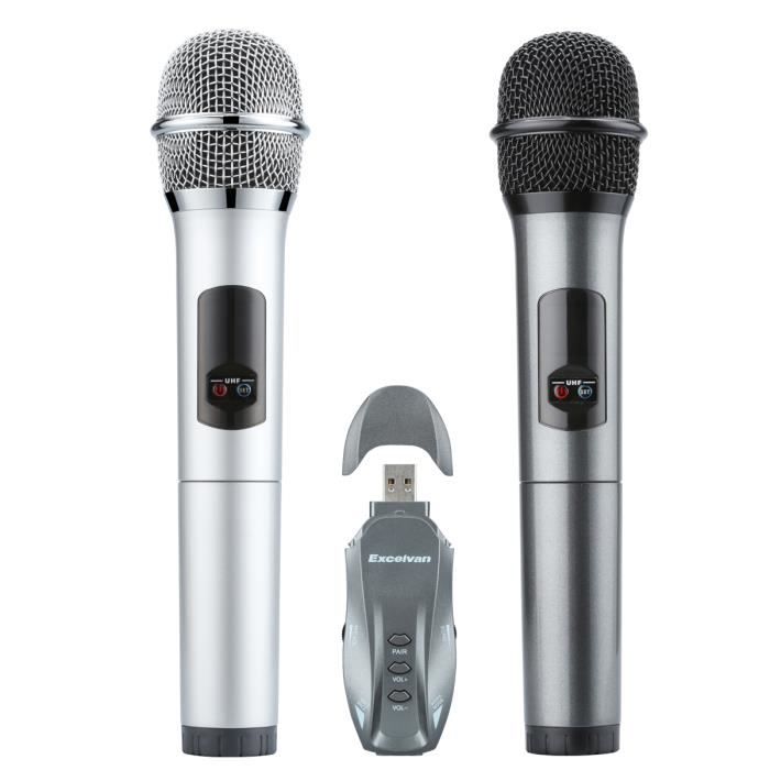 Excelvan k18u Bluetooth Microphone sans fil portable pour