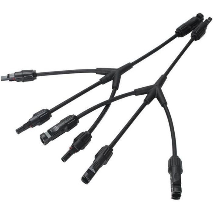 Connecteur En Y Étanche Pour Panneaux Solaires - Câble De Raccordement Et Rallonge