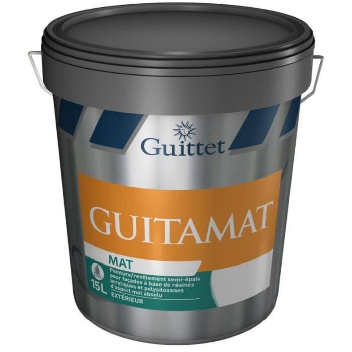 GUITTET Guittet Guitamat Peinture Façades Blanc 15L Couleur — free download