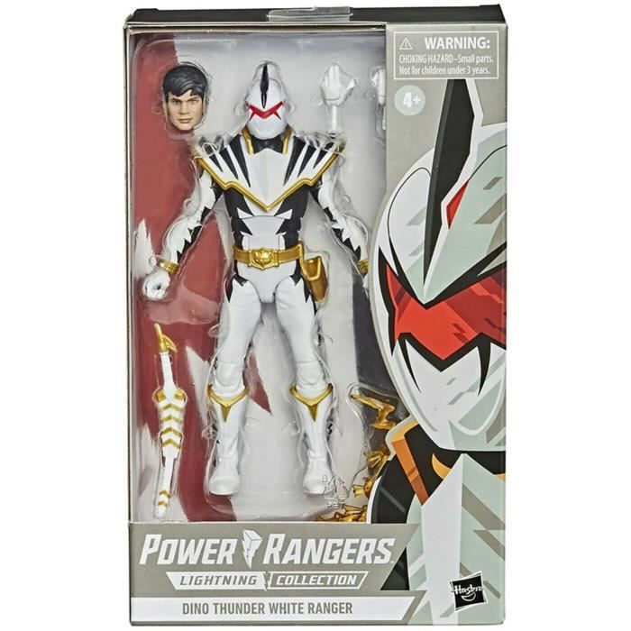 POWER RANGERS LA FOUDRE COLLECTION White Ranger neuf boîte scellée POWER RANGERS LA FOUDRE COLLECTION White Ranger neuf boîte scellée
