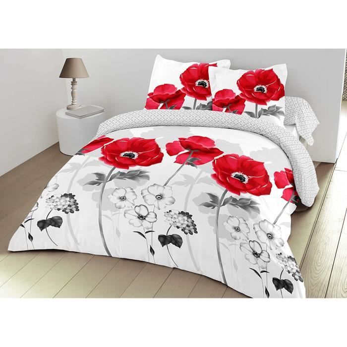 Parure De Lit 180x200 4 Pièces Tokokimo Gris – Drap Housse + Drap Plat + 2 Taies 65x65 Ultra Doux