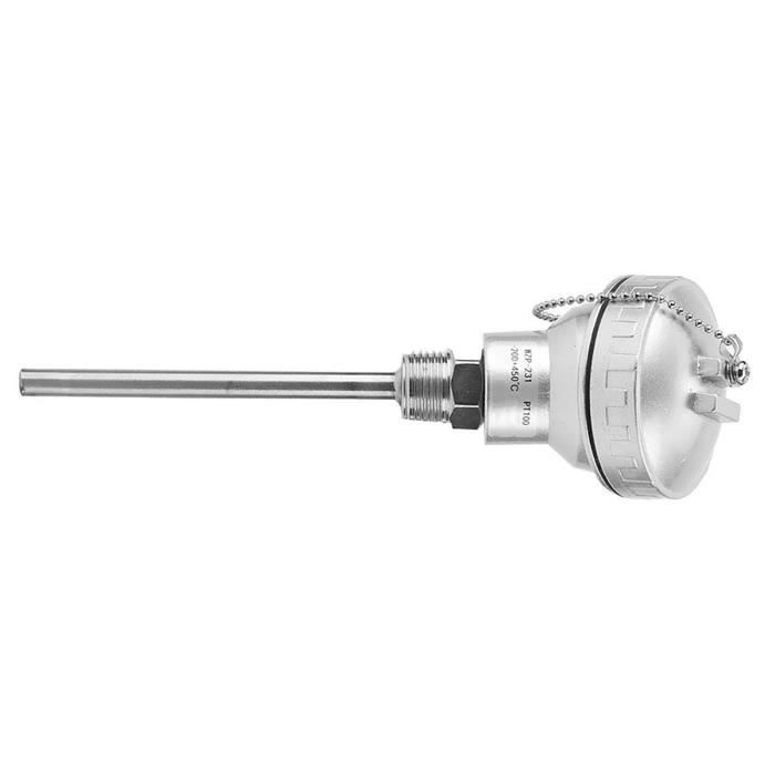 Thermocouple De Résistance PT100 Avec Filetage M8 - Sonde 50 Mm - Plage 0 à 400°C - Câble 3m