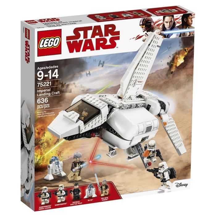 Lego Star Wars Imperial Landing Craft 75221 Achat Vente