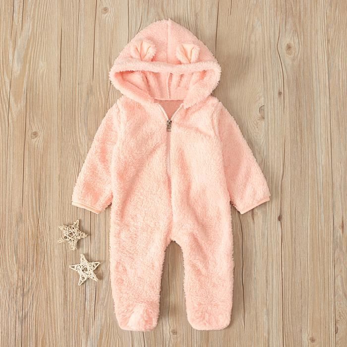 Rose 0 18 Mois Unisexe Bebe Combinaison A Fermeture Eclair En Peluche Grenouillere A Capuche Ours Hiver Une Piece Zippee Nouveau Ne Rose Cdiscount Pret A Porter Rose 0 18 Mois Unisexe Bebe Combinaison A Fermeture Eclair En Peluche Grenouillere A Capuche Ours Hiver Une Piece Zippee Nouveau Ne Rose Cdiscount Pret A Porter