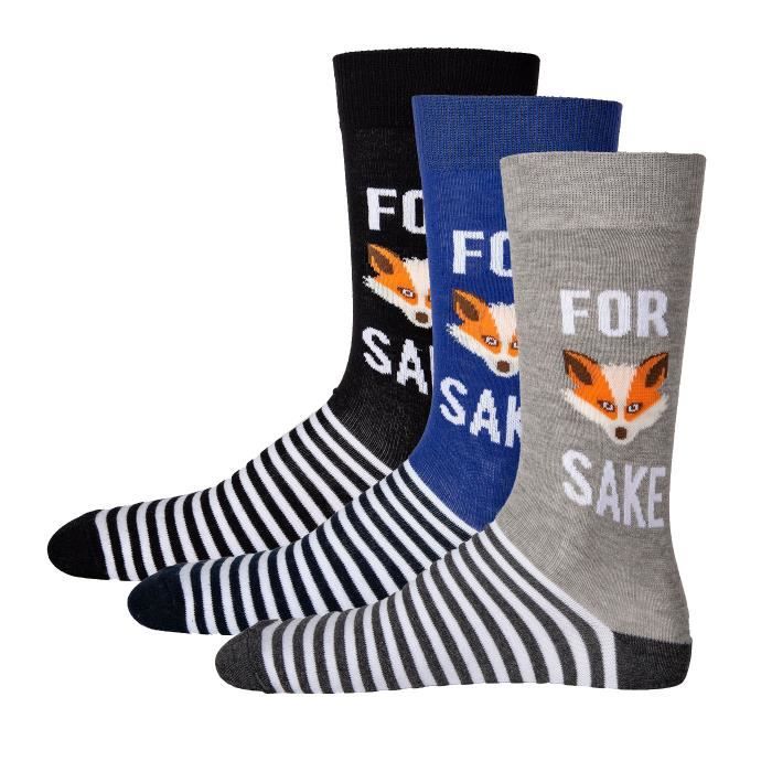 Chaussettes Homme COCKNEY SPANIEL Renard Gris Motifs Sympas Confortable Renard Cdiscount Pret a Porter