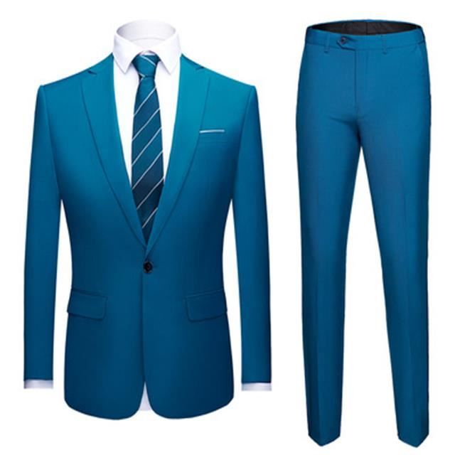Veste bleu turquoise discount homme