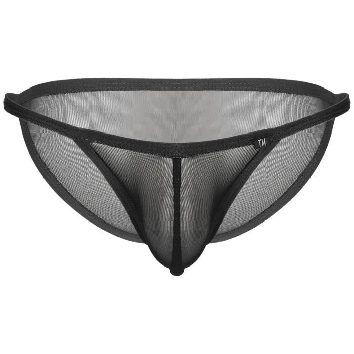 YONGHS String Sexy Homme Transparent Slip Mesh Sous v tement