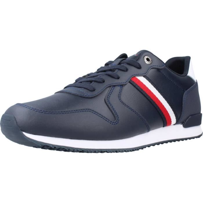 Basket tommy hilfiger bleu new arrivals