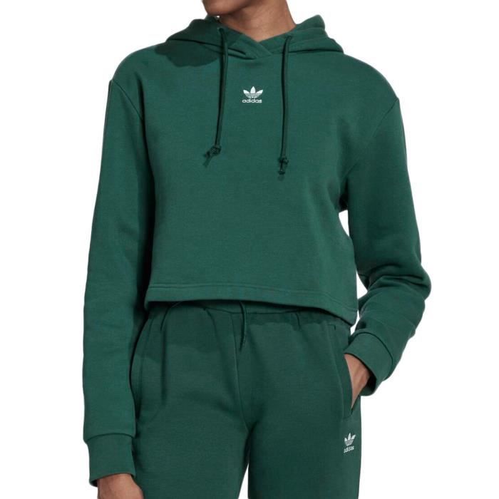 Sweat adidas top femme vert