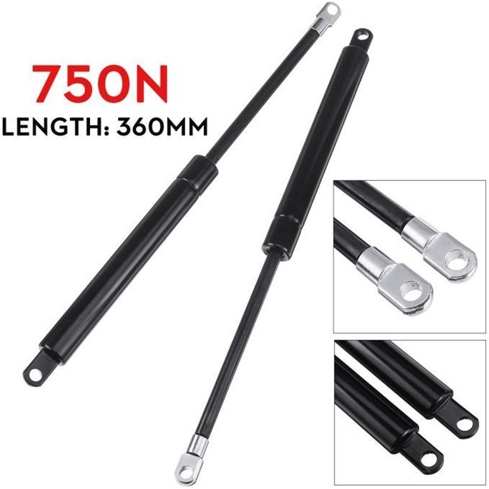 NEUFU 360mm Verin ressorts à gaz avec support capot coffre hayon Pour