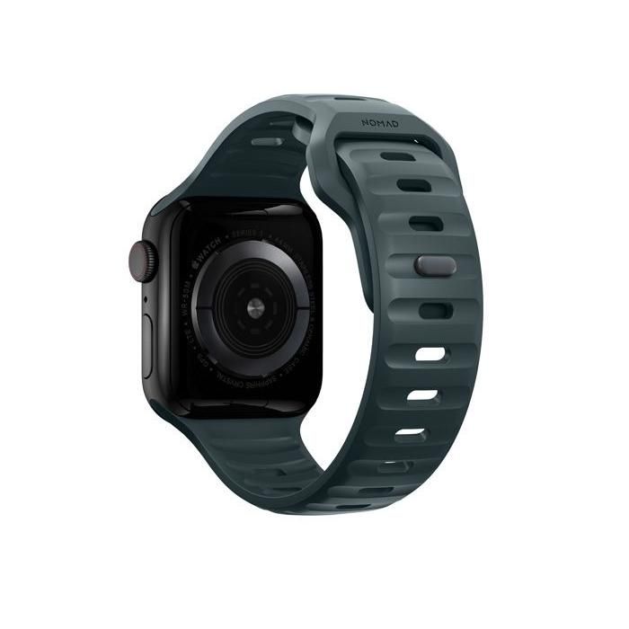 Bracelet pour Apple Watch - NOMAD - Sport Strap V2 - Bleu - Caoutchouc FKM - 42/44/45/49mm