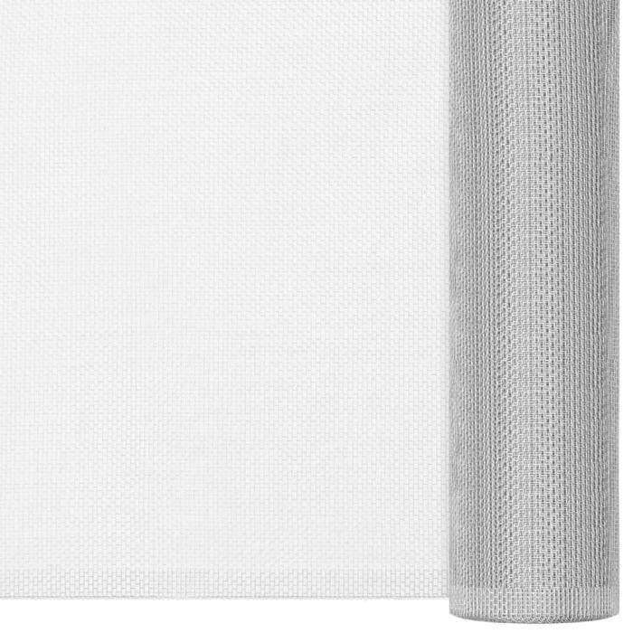 Écran en treillis Aluminium 112x2000 cm Argenté - Pwshymi - B18996