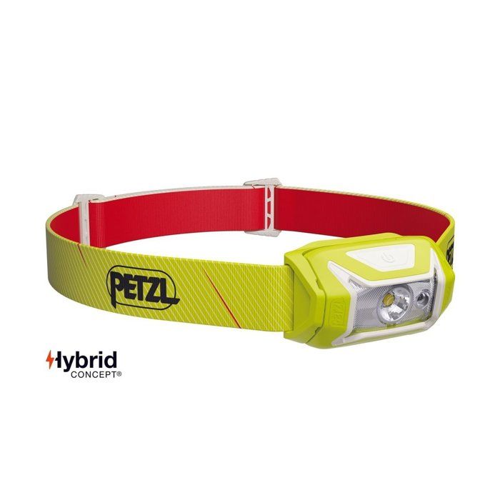 Lampe frontale - PETZL - TIKKA - 350 Lumens - Portée 70 m - Autonomie max 110 h - Alimentation 3 piles AAA/LR03