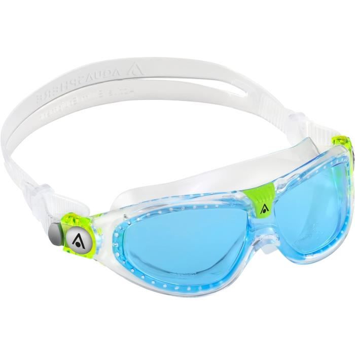 Lunettes de nage Cressi Planet silicone noir Couleur Noir / bleu Verres masques Optiques transparentes