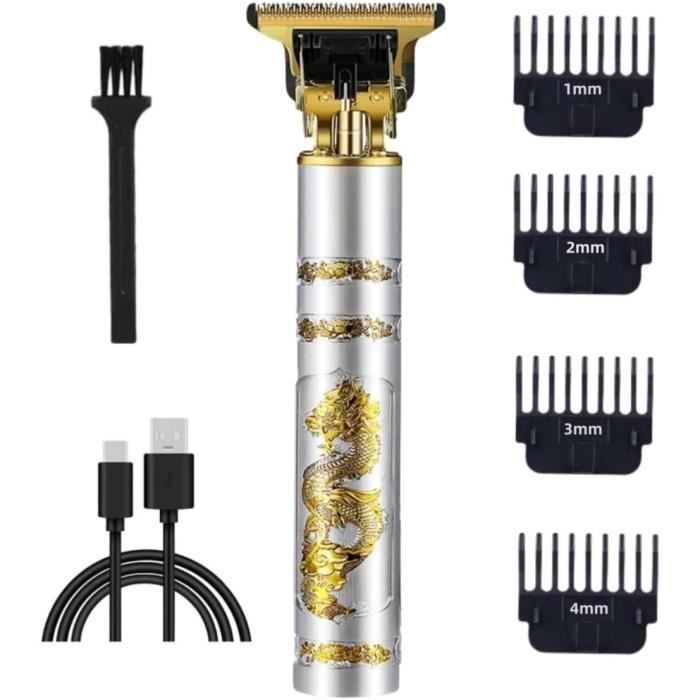 Tondeuse Cheveux Professionnelle Sans Fil USB - Kit De Toilettage - Neuf