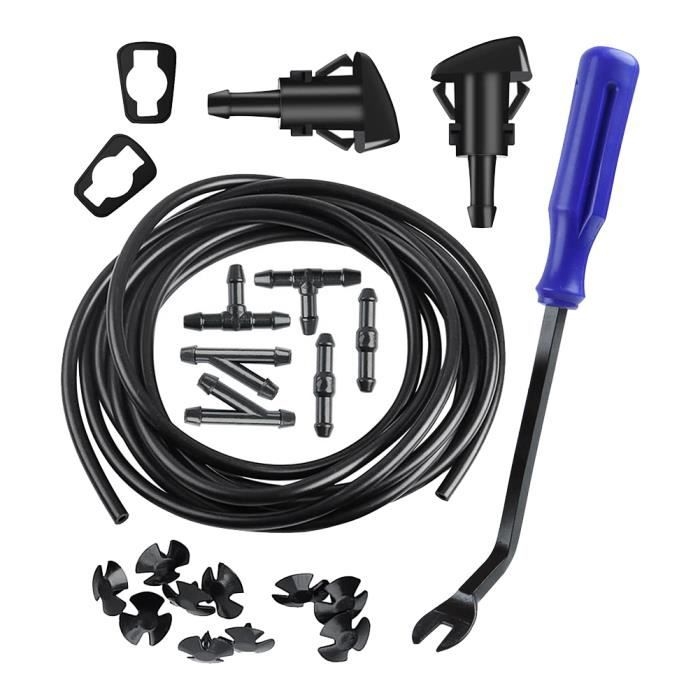 Kit Buses Lave-Glace Avant 2.2m Tuyau + Connecteurs Pour Jeep Grand Cherokee WK2 Et Dodge