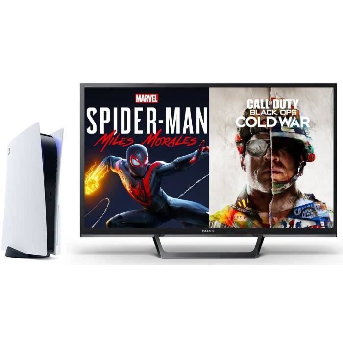 Console de salon - Sony - Playstation 5 - 825 Go - Standard Edition - Avec 2 jeux inclus