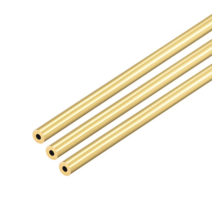 Tube Rond En Laiton 42 Mm – Longueur 500 Mm, épaisseur 1,5 Mm – Sans Soudure, Pour Bricolage, Décoration, électronique