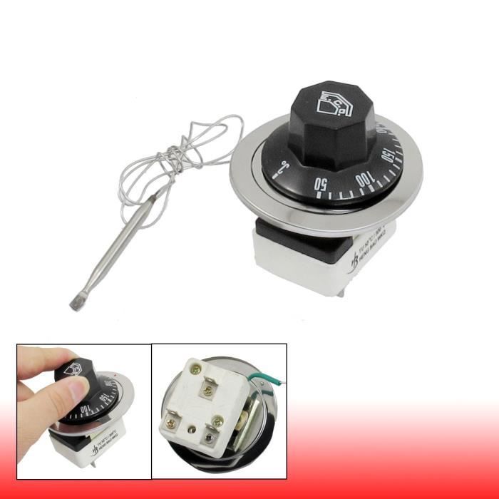 16 A 250 V Contrôleur de Température 30-110 degrés Celsius Thermostat Bouton capillaire Switch