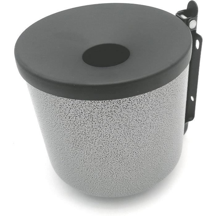 Akozon Cendrier Coupe-vent Cendrier Extérieur Épaissie En Acier