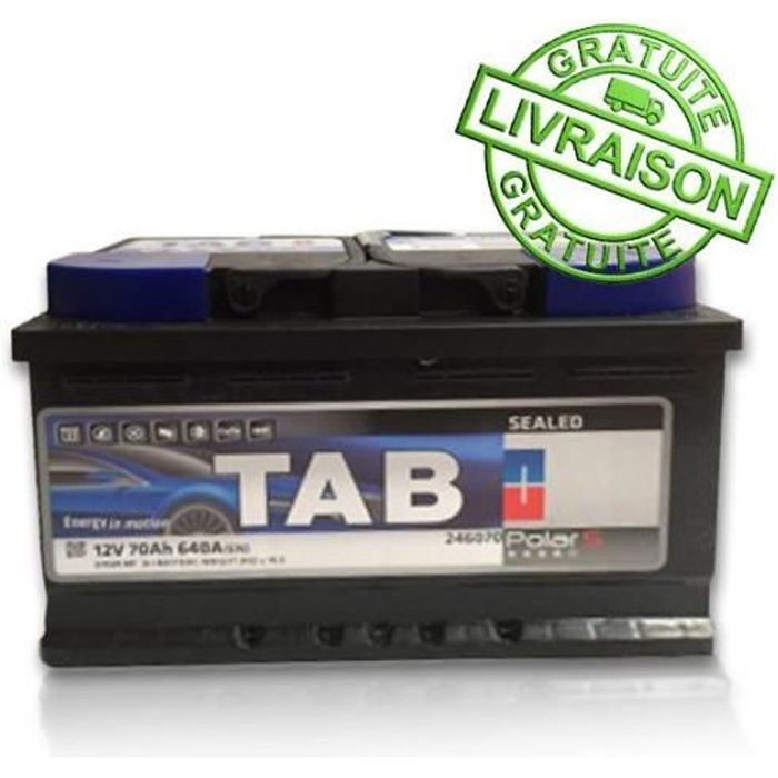 Аккумулятор tab 70ah