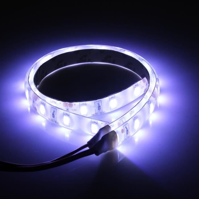 2Pcs 25CM 12V 15 LED SMD 5630 Ruban Bande Flexible Strip Ampoule