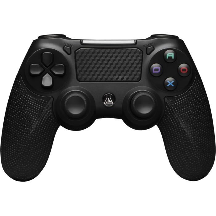 Manette de Jeu PS4 sans fil - K-PAD-THORIUM - Noir - Bluetooth - Batterie Rechargeable Longue Durée 