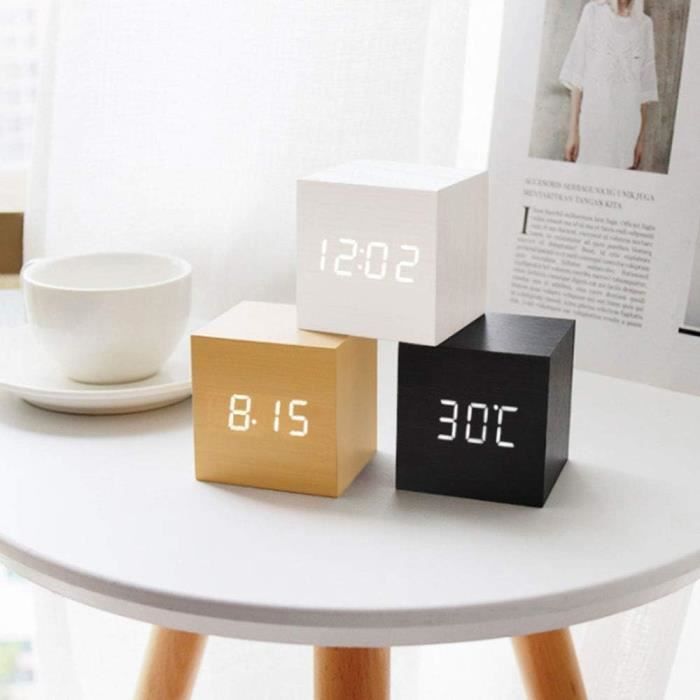 Kit DIY Horloge Numérique LED SCM – Projet Électronique Fun Avec Affichage Heure, Température Et Réveil