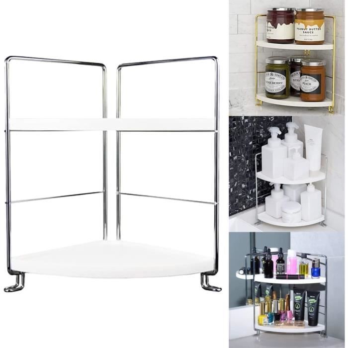 Nexoria Organisateur De Comptoir D'angle De Salle De Bain, Plateau