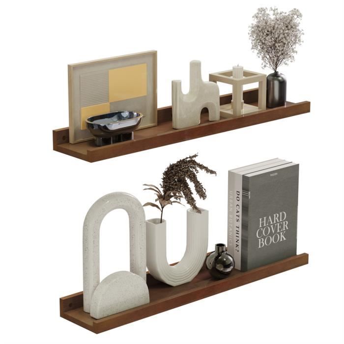 Étagère Murale 4 Niveaux, Étagère Murale En Bois, Étagère Décorative