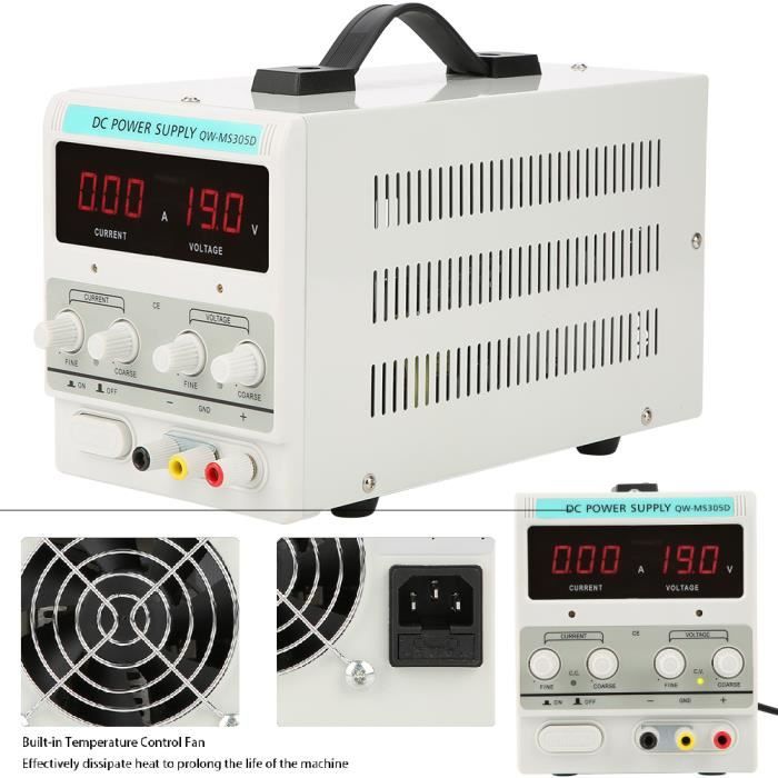 Alimentation DC régulée 030V 05A régulateur de tension réglable — free download