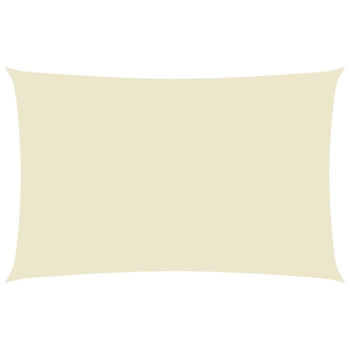 Vidaxl Voile de parasol tissu oxford rectangulaire 4x7 m - vue 6