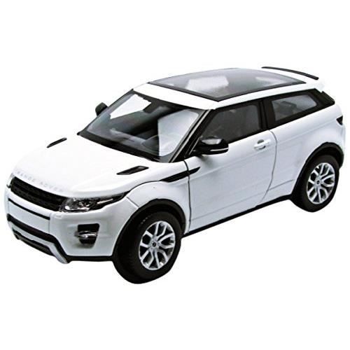 Voiture miniature Land Rover Range Rover Evoque - Coupé - Blanc - WELLY ...
